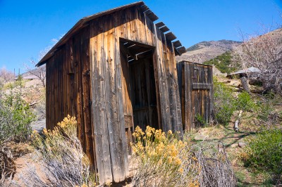 Old Outhouse beside Oak House